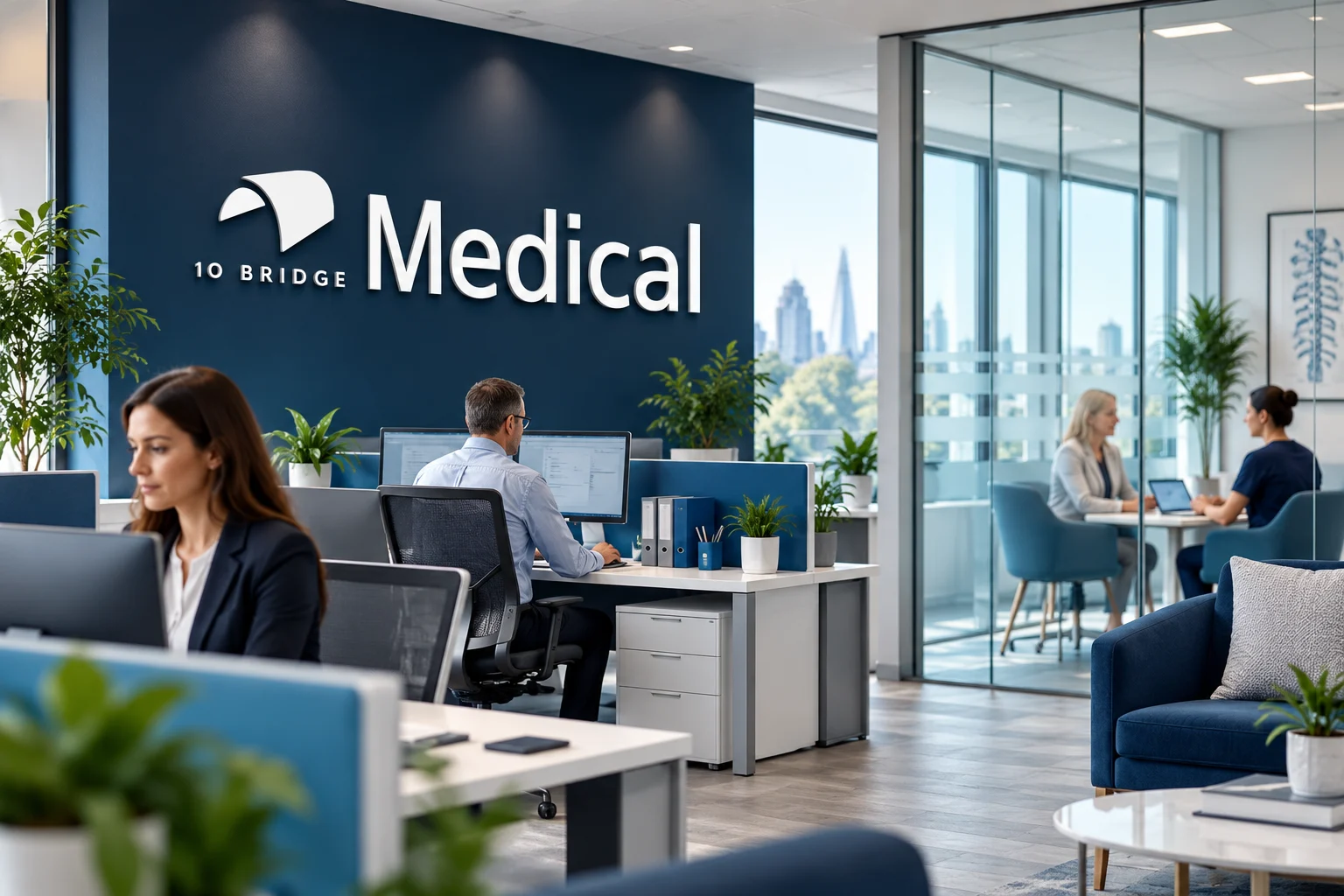 10 Bridge Medical branded office